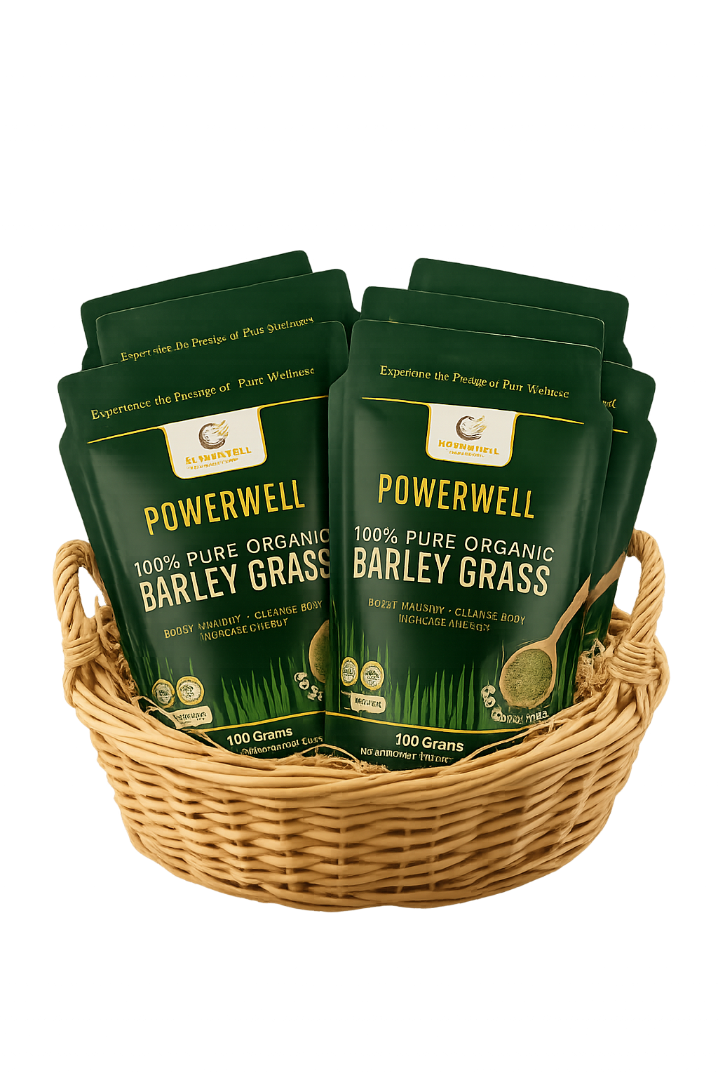 Gold Package — (20) 100g POwerwell Barley Grass